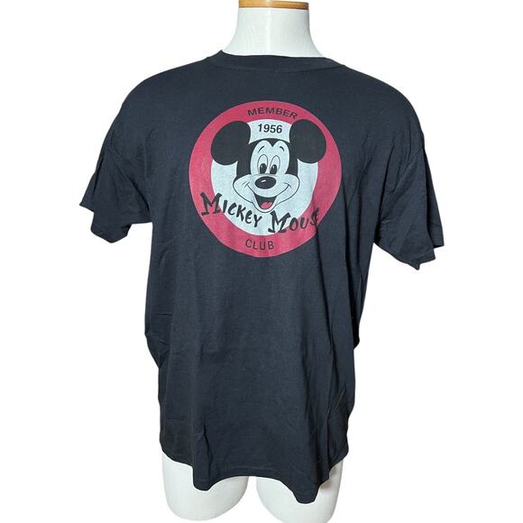 Mickey Mouse Club Member T Shirt Delta Magnum Weight Size Large Adult - Picture 1 of 8